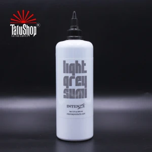 Mực Xăm Light Grey Sumi - INTENZE - DỤNG CỤ XĂM CHUYÊN NGHIỆP