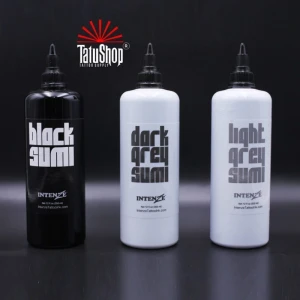 Set Black Grey Sumi - INTENZE - DỤNG CỤ XĂM CHUYÊN NGHIỆP