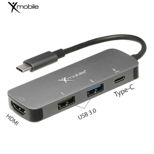 Adapter chuyển đổi Type C 4 in 1 Xmobile DS122F