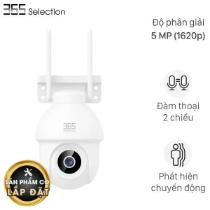 Camera IP Ngoài Trời 360 Độ 5MP 365 Selection OC2