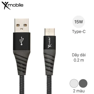 Cáp Type C 0.2m Xmobile TC200B