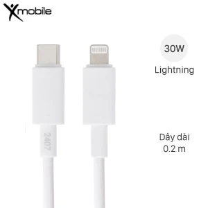 Cáp Type C - Lightning 0.2m Xmobile CS-DC06