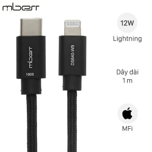 Cáp Type-C - Lightning MFI 1m Mbest DS640-WB