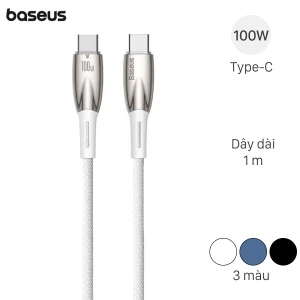 Cáp Type C - Type C 1m Baseus Glimmer CB000025