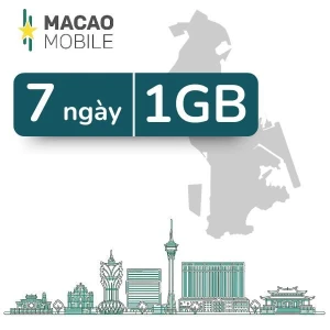 eSIM du lịch Airalo Macao 1GB/7 Ngày