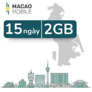 eSIM du lịch Airalo Macao 2GB/15 Ngày