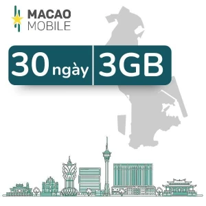 eSIM du lịch Airalo Macao 3GB/30 Ngày