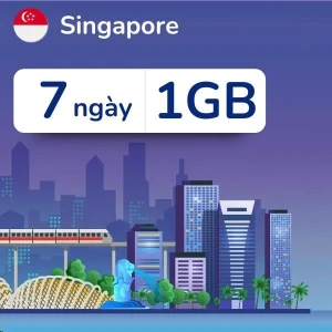 eSIM du lịch Airalo Singapore 1GB/7 Ngày