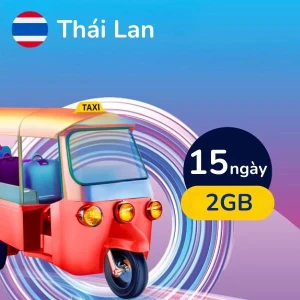 eSIM du lịch Airalo Thailand 2GB/15 Ngày