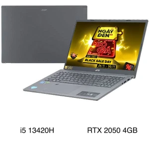 Laptop Acer Gaming Aspire A515 58GM 53PZ - NX.KQ4SV.008 (i5 13420H, 8GB, 512GB, RTX 2050 4GB, Full HD, Win11)