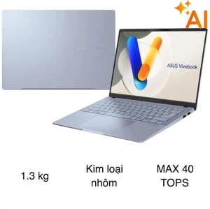 Laptop Asus Vivobook S14 S5406SA - PP060WS (Ultra 5 226V, 16GB, 512GB, 2.8K OLED 120Hz, OfficeHS, Win11)