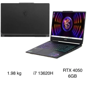 Laptop MSI Gaming Cyborg 15 A13VEK - 1423VN (i7 13620H, 16GB, 512GB, RTX 4050 6GB, Full HD 144Hz, Win11)