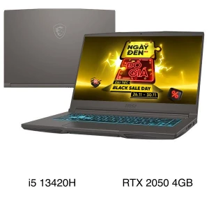 Laptop MSI Gaming Thin 15 B13UCX - 2080VN (i5 13420H, 16GB, 512GB, RTX 2050 4GB, Full HD 144Hz, Win11)