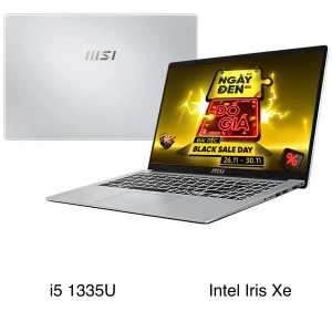 Laptop MSI Modern 15 F13MG - 082VN (i5 1335U, 16GB, 512GB, Full HD, Win11)