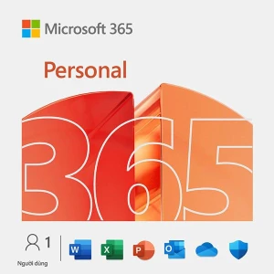 Microsoft 365 Personal (Dành cho 1 người, 12 tháng, 1TB OneDrive/5 thiết bị/người)