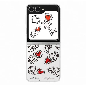 Ốp lưng Galaxy Z Flip7 FE/Flip6 Nhựa cứng Samsung Flipsuit Keith Haring Chính hãng