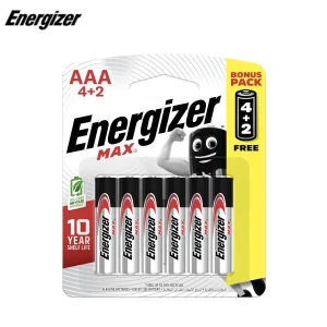 Pin AAA 6 viên Energizer Max E92BP4 2