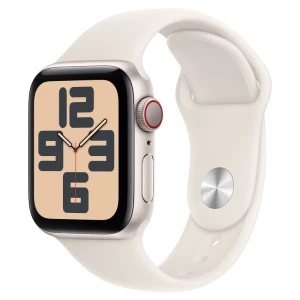Apple Watch SE 2024 GPS Cellular 40mm Viền Nhôm Dây Cao Su M/L