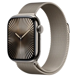 Apple Watch Series 10 GPS Cellular 42mm Viền Titan Dây Milanese