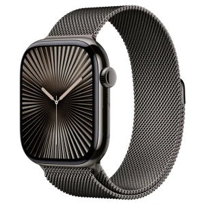 Apple Watch Series 10 GPS Cellular 46mm Viền Titan Dây Milanese cỡ M/L