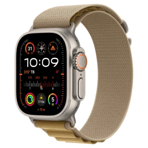 Apple Watch Ultra 2 GPS Cellular 49mm viền Titanium Tự Nhiên Dây đeo Alpine - Medium