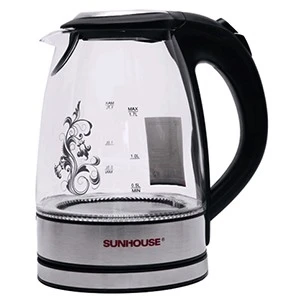 Bình đun siêu tốc thủy tinh Sunhouse SHD1217
