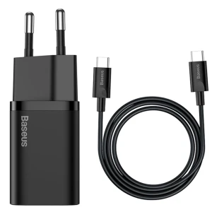 Bộ sạc nhanh Baseus Super Si 25W 1 cổng kèm cáp Type C to Type C 1m