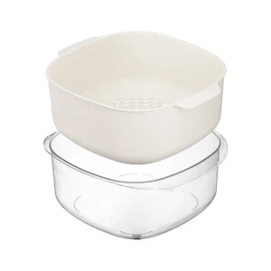 Bộ thau rổ vuông Inochi Yoko 23cm