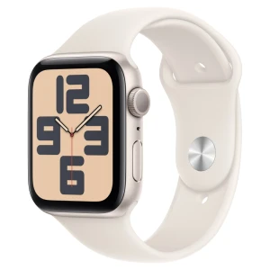 Đồng hồ Apple Watch SE 2024 GPS 44mm Viền Nhôm Ánh Sao Dây Cao Su M/L MXEV3SA/A chính hãng, giá rẻ
