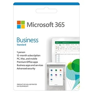 Key-online Microsoft 365 Business Standard (01 năm; 05 PC hoặc Mac 5 MTB 5 ĐT)