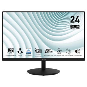 Màn hình MSI Pro MP242A/23.8inch FHD (1920x1080)/IPS 100Hz