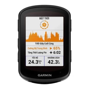 Máy tính xe đạp GPS Garmin Edge 540 Solar
