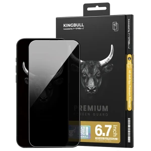 Miếng dán màn hình kính cường lực chống nhìn trộm iPhone 16 Plus Mipow