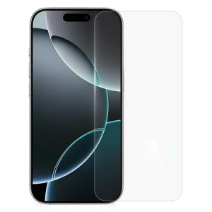 Miếng dán màn hình kính cường lực iPhone 16 Pro viền trong suốt YVS 5D