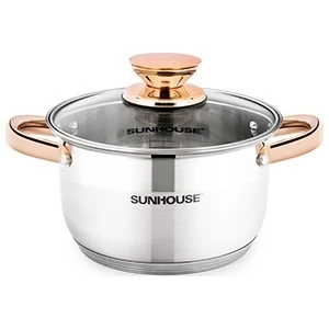 Nồi inox 5 đáy Sunhouse 16cm SHG24216