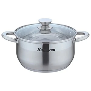 Nồi inox đơn Kangaroo size 20 KG878M