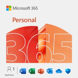 Phần mềm Microsoft 365 Personal Subscr PK Lic 1YR Online APAC EM ESD