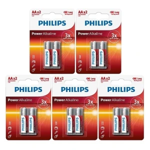 Pin Kiềm Philips Alkaline AA vỉ 2 viên Red