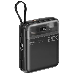 Pin sạc dự phòng 20000mAh QC 3.0/PD 22.5W tích hợp Type C và Lightning RPP-603 Remax