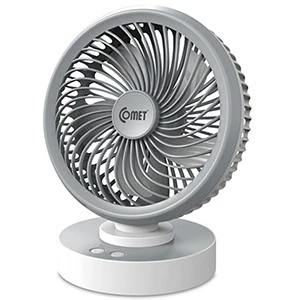 Quạt sạc Comet 5 cánh CRF1506 7W 1200mAh