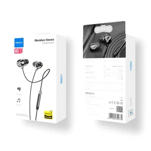 Tai nghe nhét tai Rock Obsidian Stereo