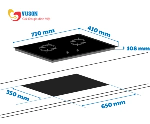 Bếp gas âm Eurosun EU-GA281