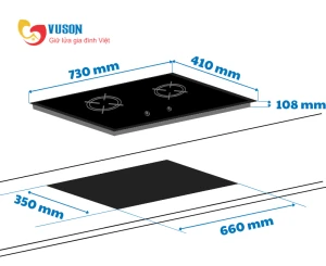 Bếp gas hồng ngoại Eurosun EU-GN08