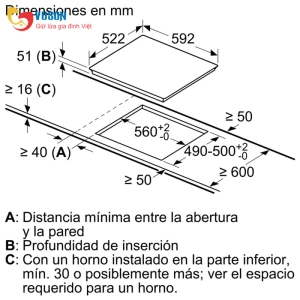 Bếp Từ Bosch HMH.PVJ631FB1E