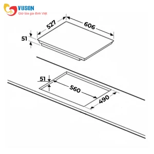 Bếp từ đa điểm Bosch TGB.PXY675DC1E Series 8