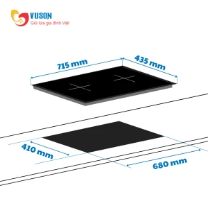 Bếp từ đôi Hawonkoo CEH-230-II