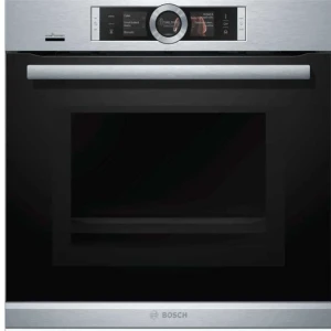 Lò nướng kết hợp vi sóng, hấp Bosch HNG6764S6 | Serie 8