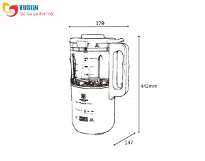 Máy ép chậm Hawonkoo SJH-002-GR