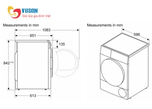 Máy sấy Bosch HMH.WTN84201MY