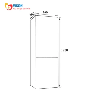 Tủ lạnh Bosch HMH.KGN56HI3P